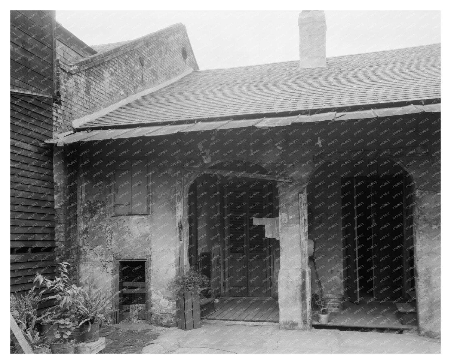 Historic 1805 Building in New Orleans, Louisiana Photo