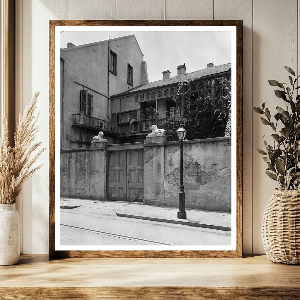 Historic Building at 537 Royal Street, New Orleans 1798