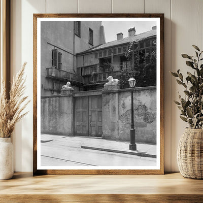 Historic Building on Royal St, New Orleans 1798