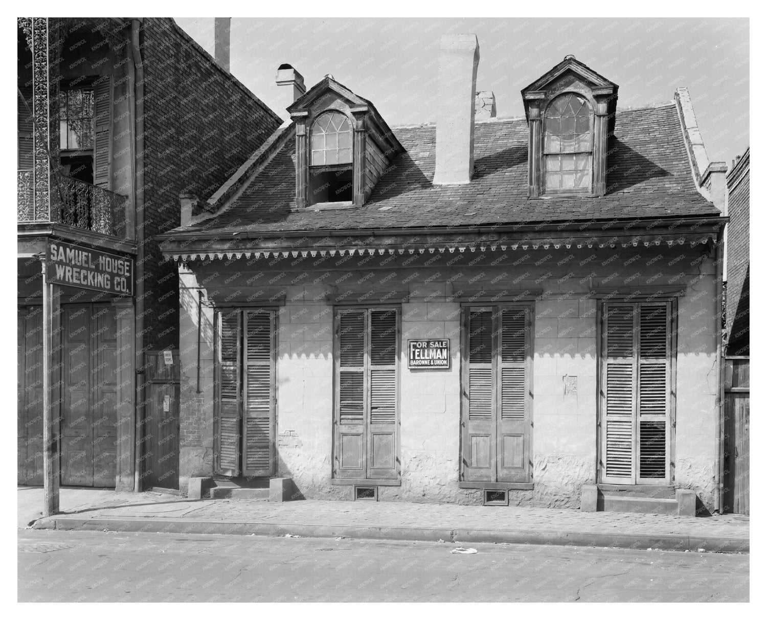 New Orleans Architectural Photo, Orleans Parish, 1953