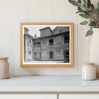 1849 Wooden Dwelling in St. Francisville, Louisiana