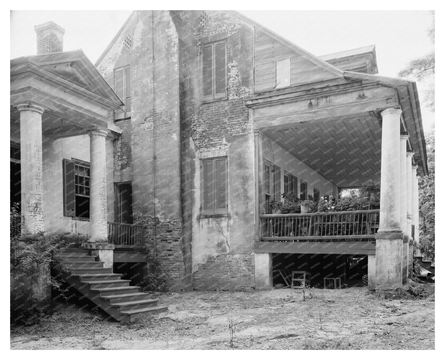 Historic 1833 Home in Fluker, Louisiana Architecture