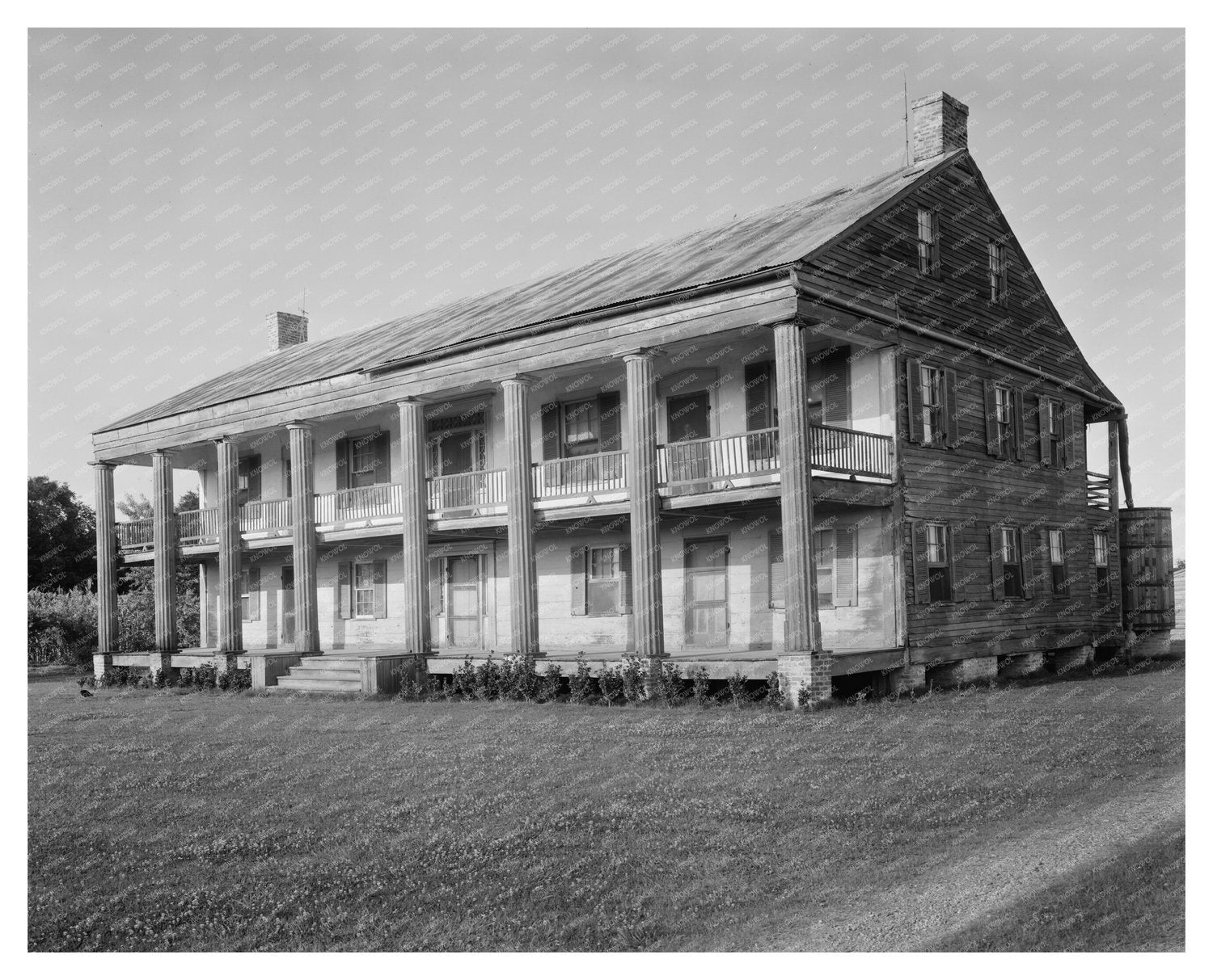 Evergreen House, St. Gabriel, Louisiana, 1850 Photo