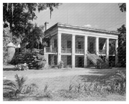 Donaldsonville, LA Vintage Home Architecture 20th Century