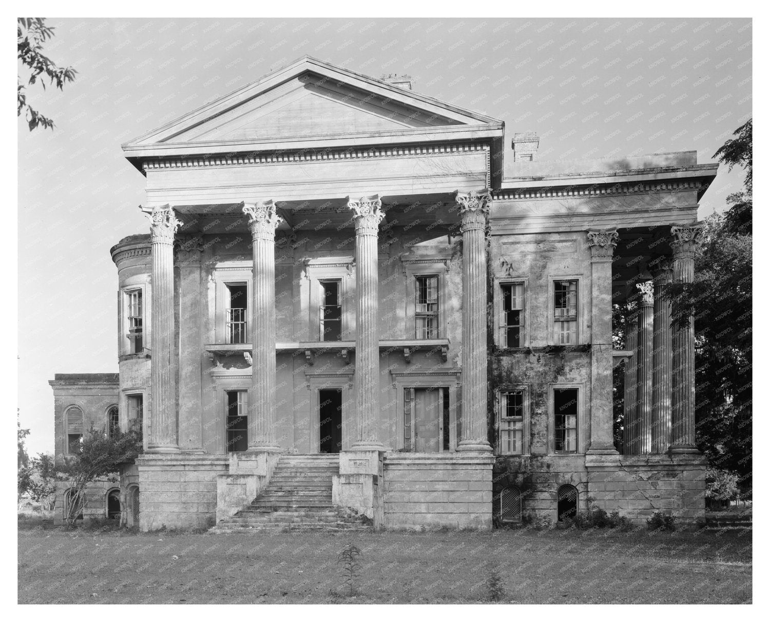 Vintage Greek Revival Mansion in Iberville Parish, LA 1857