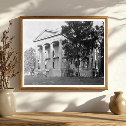 Iberville Parish, LA 1857 Greek Revival Mansion Ruins
