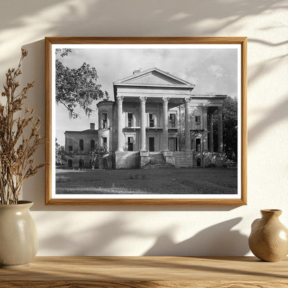 1857 Greek Revival Mansion in White Castle, Louisiana