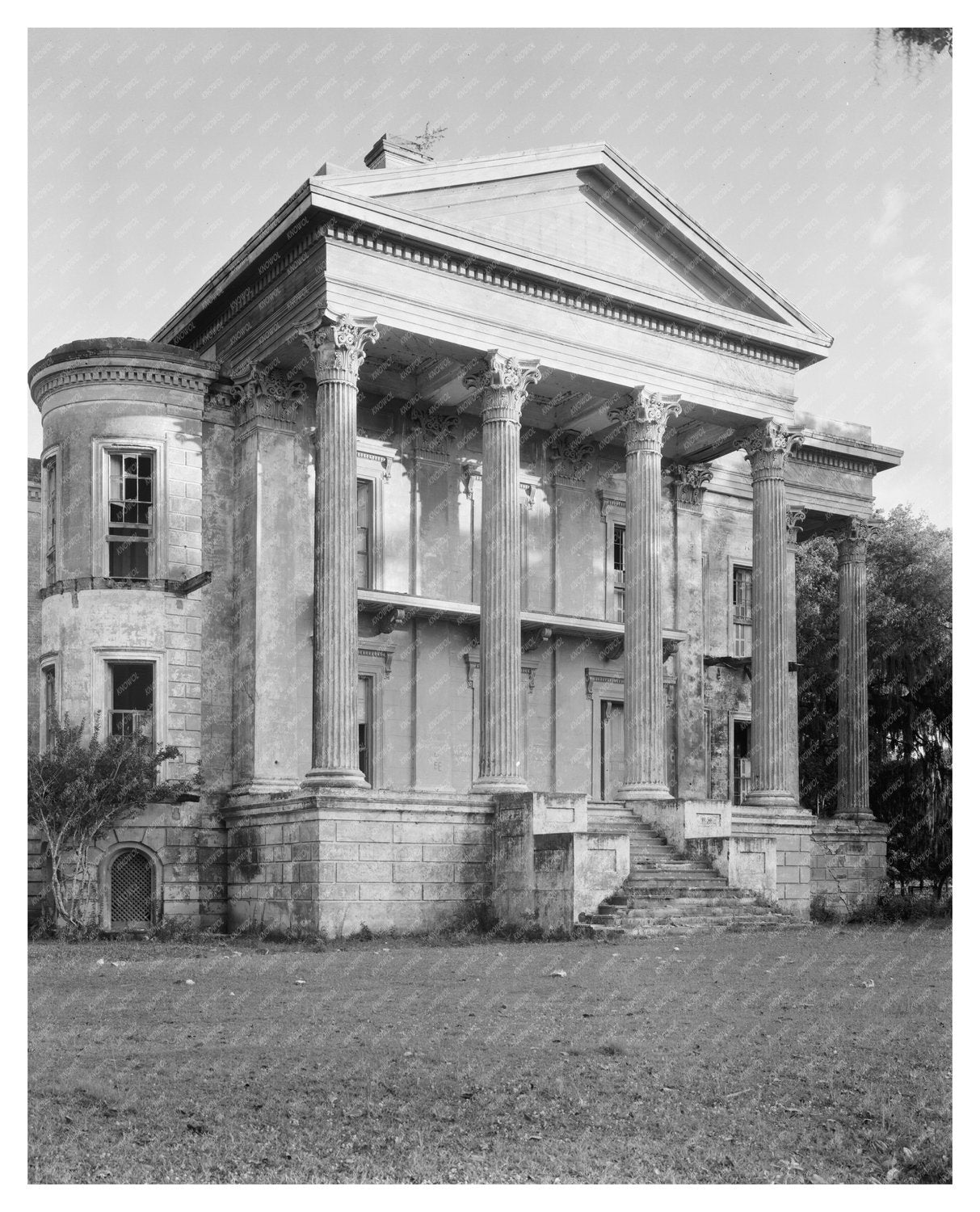 Greek Revival Mansion in White Castle, LA - 1857 History