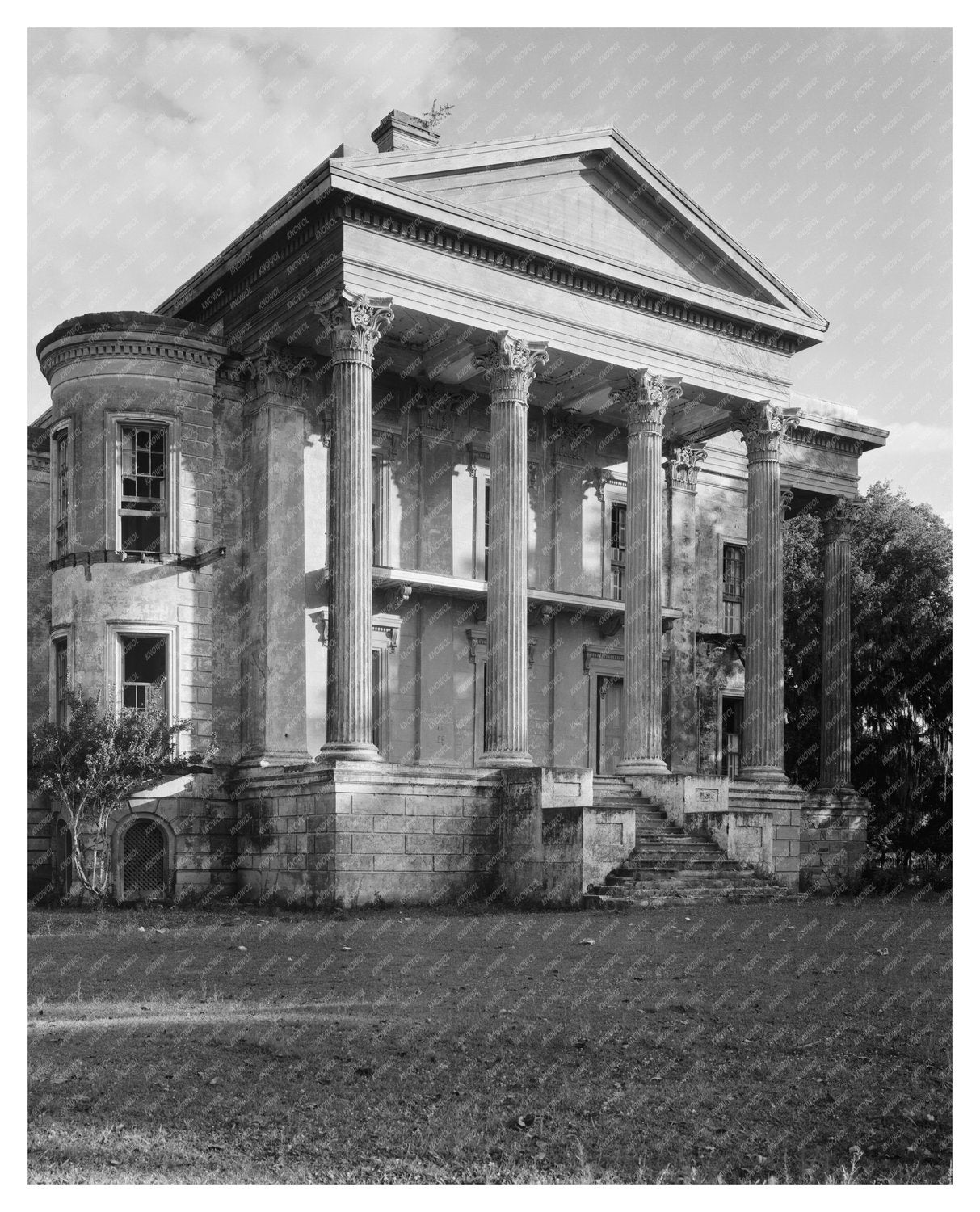 1857 Greek Revival Mansion, White Castle, Louisiana