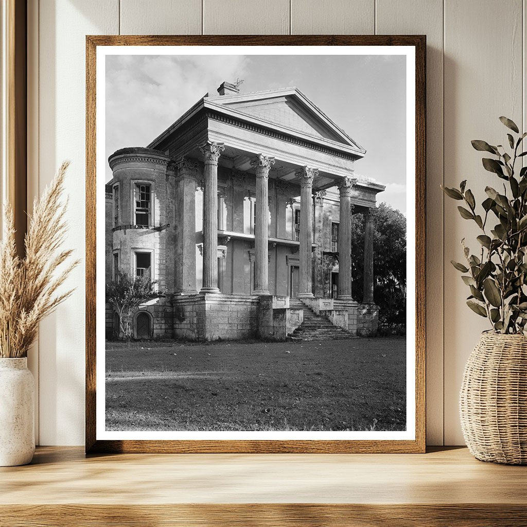 1857 Greek Revival Mansion, White Castle, Louisiana