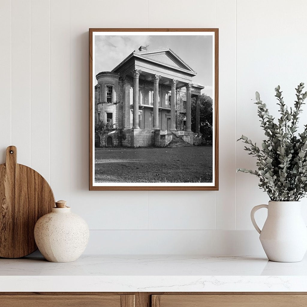 1857 Greek Revival Mansion, White Castle, Louisiana