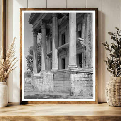 Greek Revival Mansion in White Castle, LA, 1857 Photo