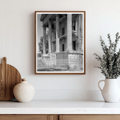 Greek Revival Mansion in White Castle, LA, 1857 Photo