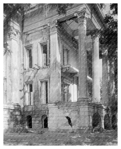 1857 Greek Revival Mansion, Iberville Parish, LA