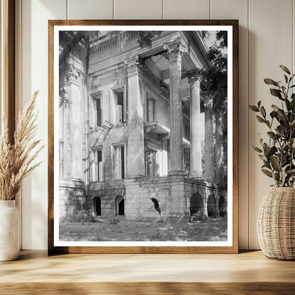 1857 Greek Revival Mansion, Iberville Parish, LA