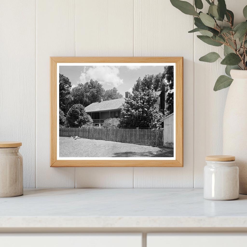 Early 20th Century Louisiana Architecture Photograph