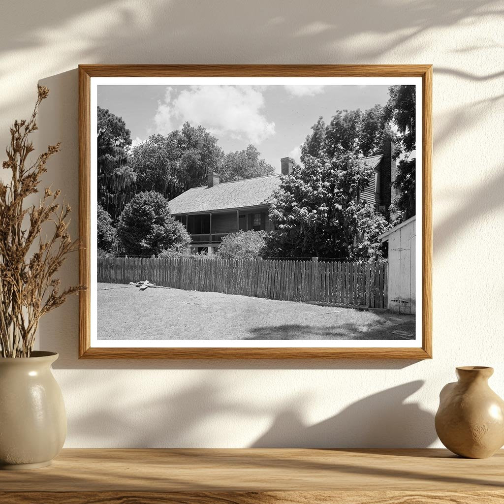 Early 20th Century Louisiana Architecture Photograph