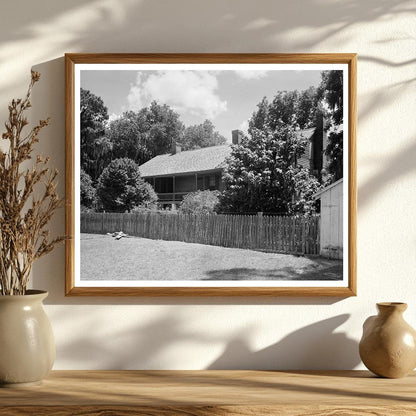 Early 20th Century Louisiana Architecture Photograph