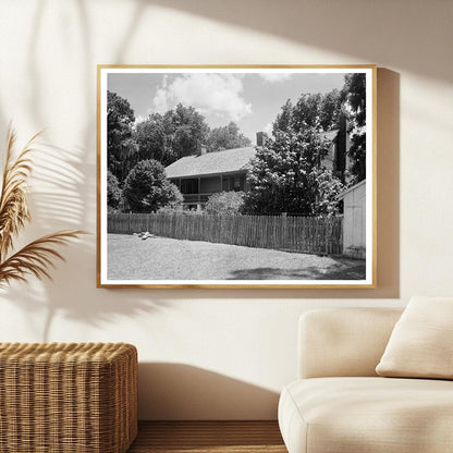 Early 20th Century Louisiana Architecture Photograph