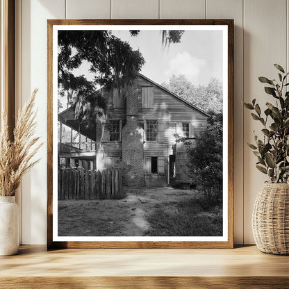 Louisiana Architecture: Vintage Photo from Early 1900s