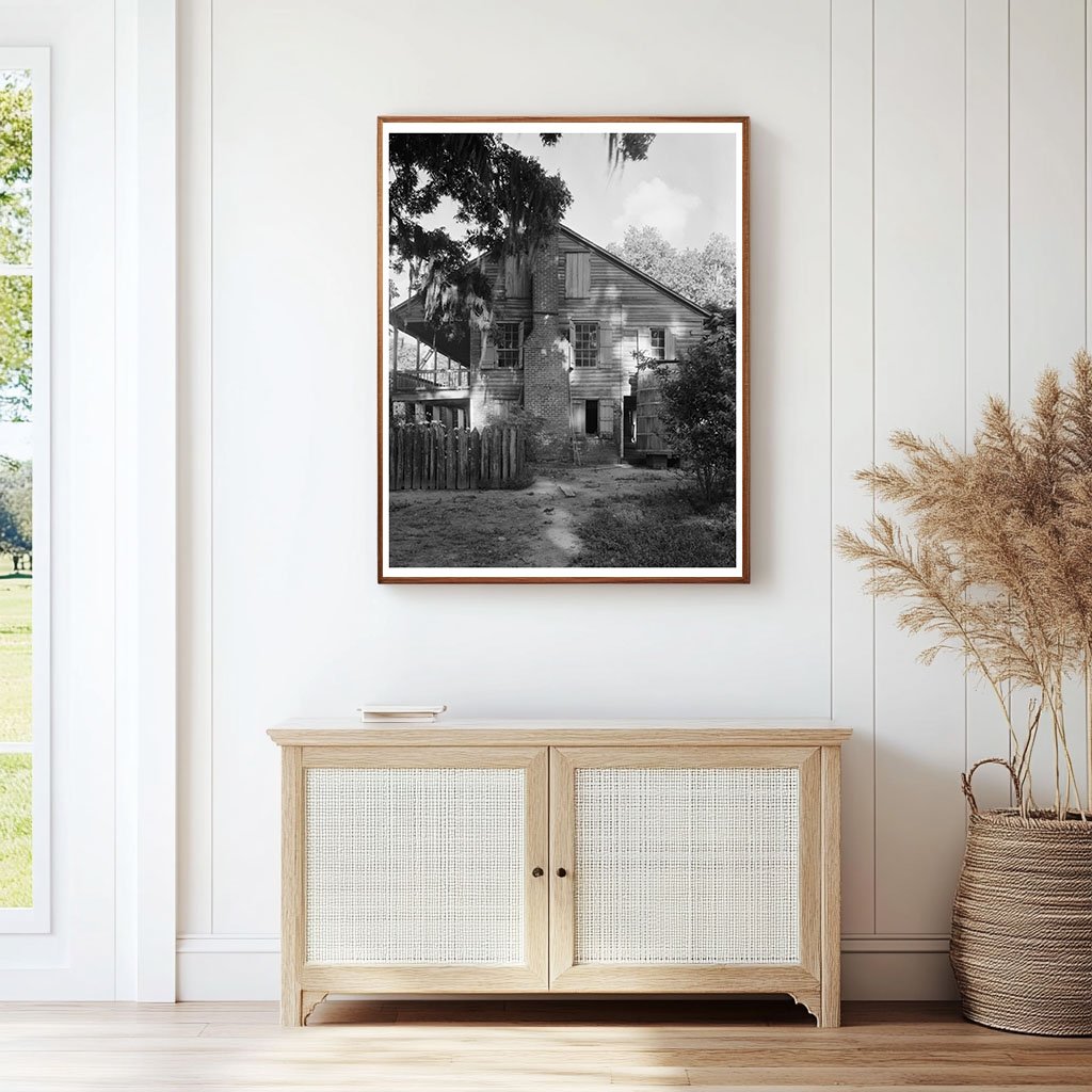 Louisiana Architecture: Vintage Photo from Early 1900s