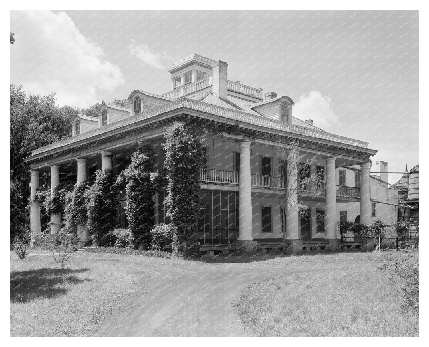 The Houmas Plantation, Ascension Parish, Louisiana 1840