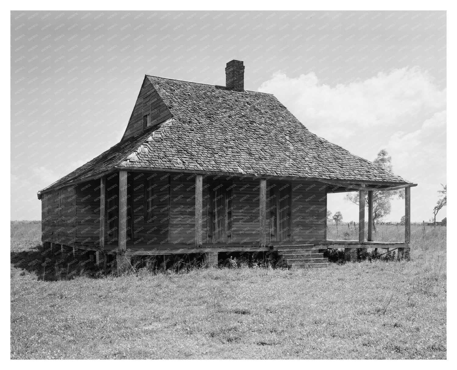 Edgard Louisiana Wooden Cabins, Early 20th Century