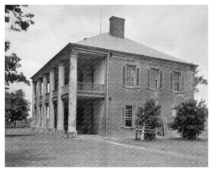 1831 Plantation Home in Sunset, LA - Architectural History