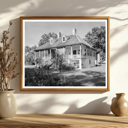 Baldwin Louisiana Residence, Early 20th Century Photo