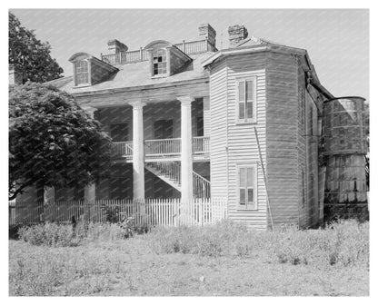 Wallace, Louisiana Vintage Architecture Photo, 1835