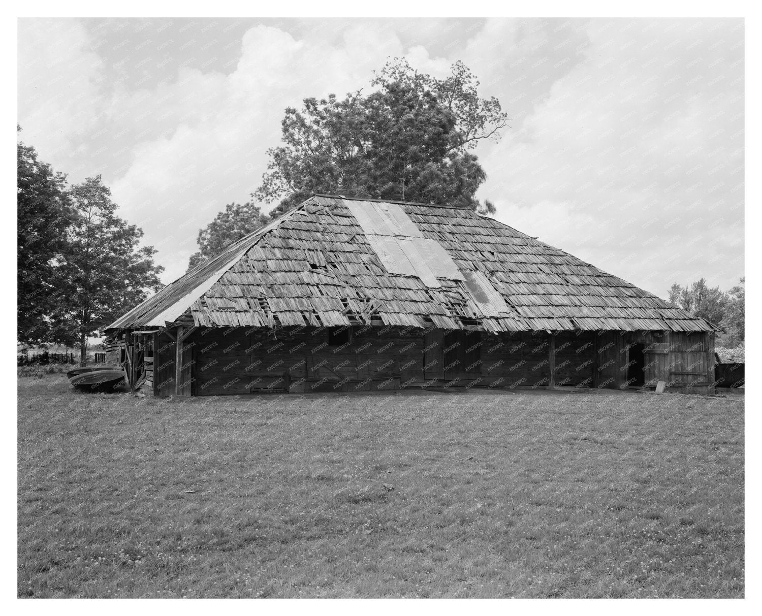 Hahnville, LA Vintage Photo from 1953 Architectural Survey