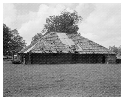 Hahnville, LA Vintage Photo from 1953 Architectural Survey