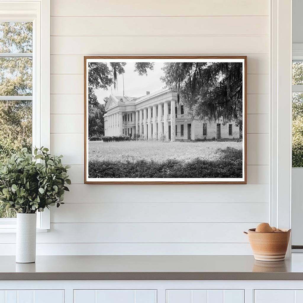 Historic Building in Convent, LA, 1830 - Vintage Photo