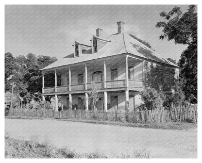 Historic Residence in New Roads, Louisiana, 1800