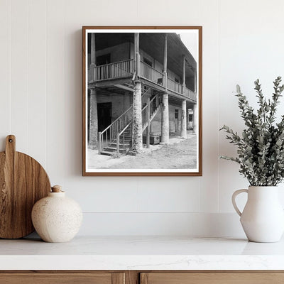 New Orleans Architecture: Vintage Photo from 20th Century