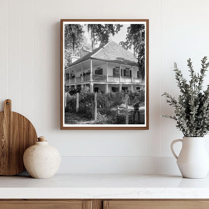 Historic Plantation in New Roads, Louisiana 1750