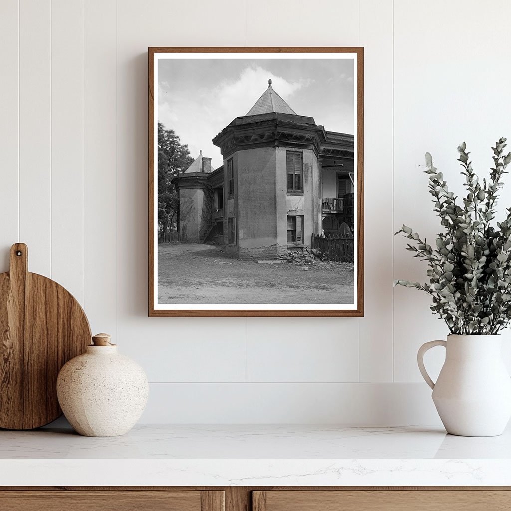 Vintage Photograph of St. James Parish, Louisiana, 1953