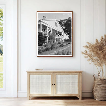 1840s Dwelling in Thibodaux, Louisiana - Historic Photograph