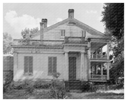 1835 Architecture in St. Francisville, Louisiana