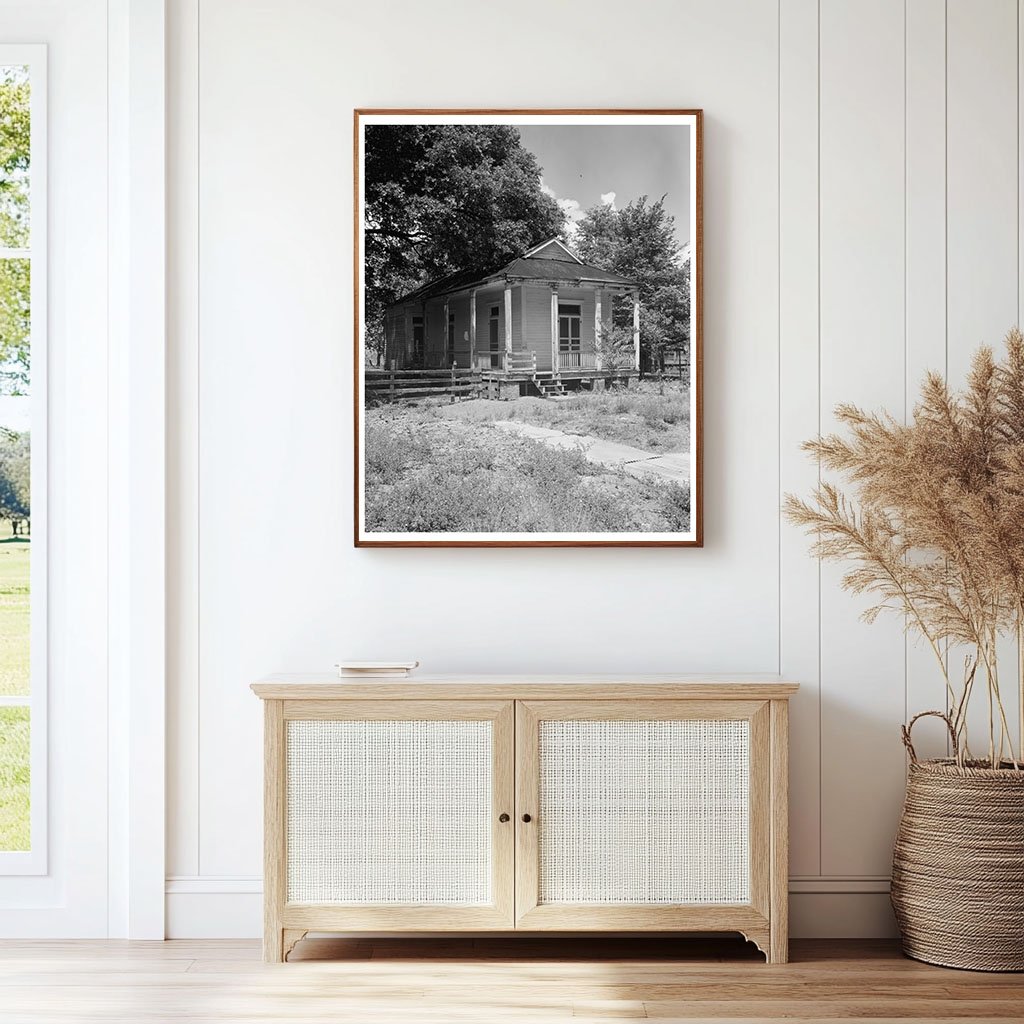 Historic Cabins in Donaldsonville, Louisiana, 1930s