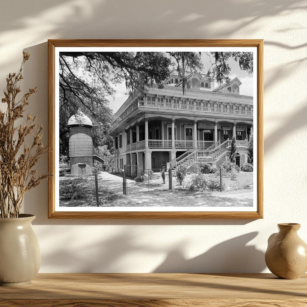 Steam Boat Gothic Architecture in Reserve, LA (1849-1850)