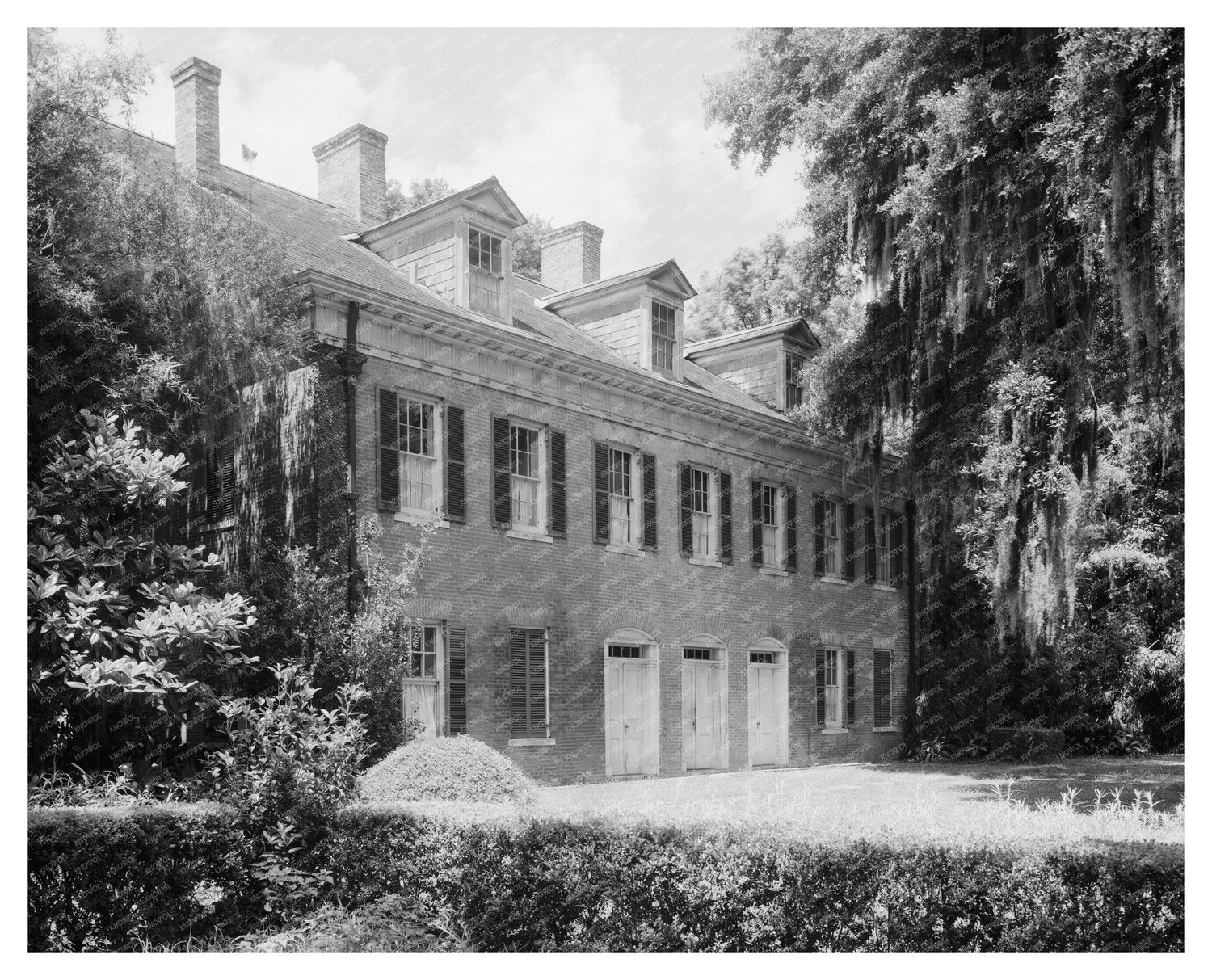 Historic Wm. Weeks Hall, New Iberia, LA 1830 Photo