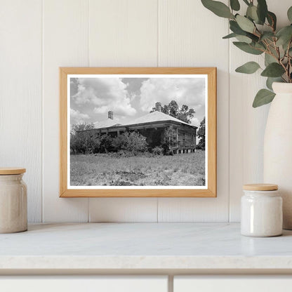 Burnside, LA Abandoned Duplexes - Historical Photo 20th Cent