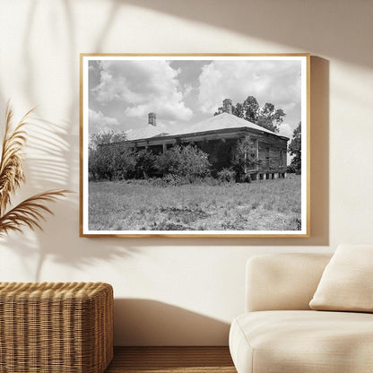 Burnside, LA Abandoned Duplexes - Historical Photo 20th Cent