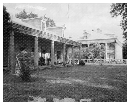 1836 Architectural Ensemble in Convent, Louisiana