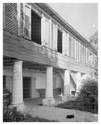 Historic 1810 Building in Wallace, Louisiana