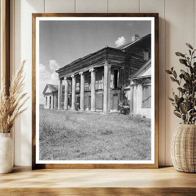 1835 Abandoned Plantation in Napoleonville, Louisiana History - view 2
