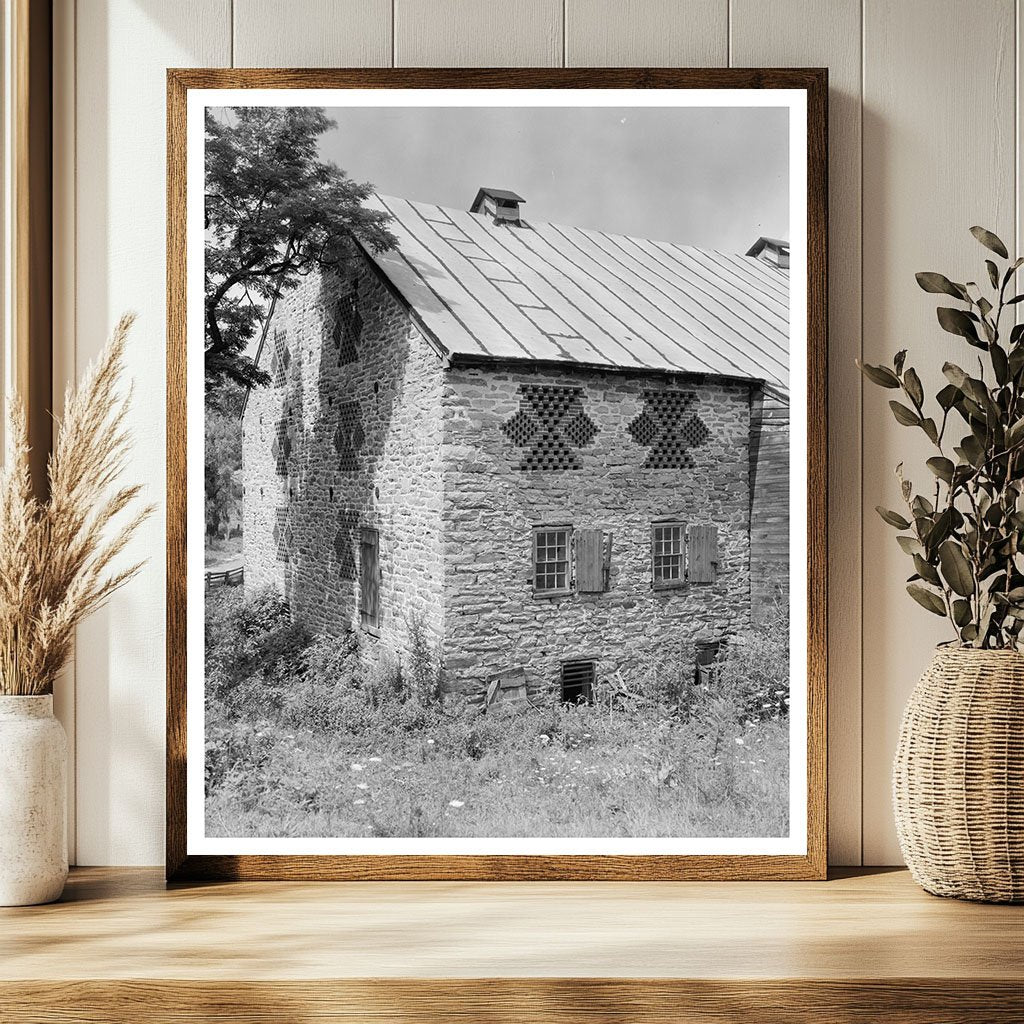 1806 Stone Barn in Verona, Baltimore County, Maryland