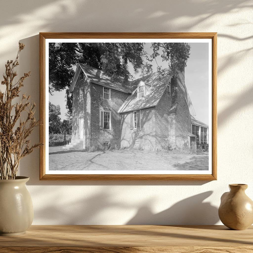 18th-Century House in Barstow, Maryland - 1953 Archive