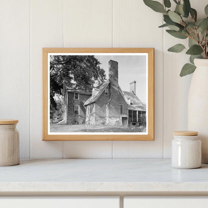 18th-Century House in Barstow, MD - Historical Photo 1953